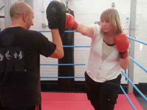 ladies kickboxing wigston